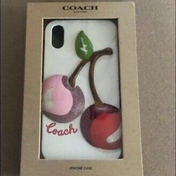 COACH Cherry 🍒 iPhone XR Phone Case - Picture 5 of 5